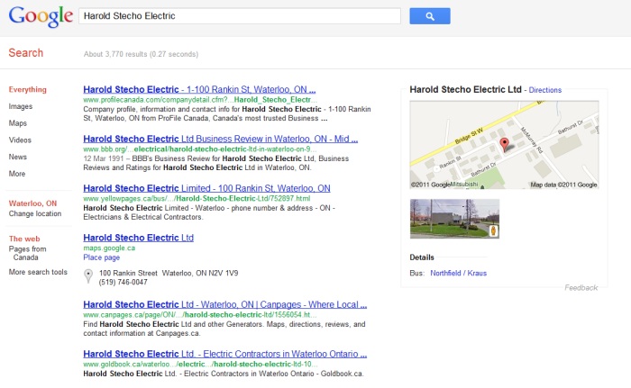 Why Having A Website Is Important - Harold Stecho Electric Ltd. Search Results